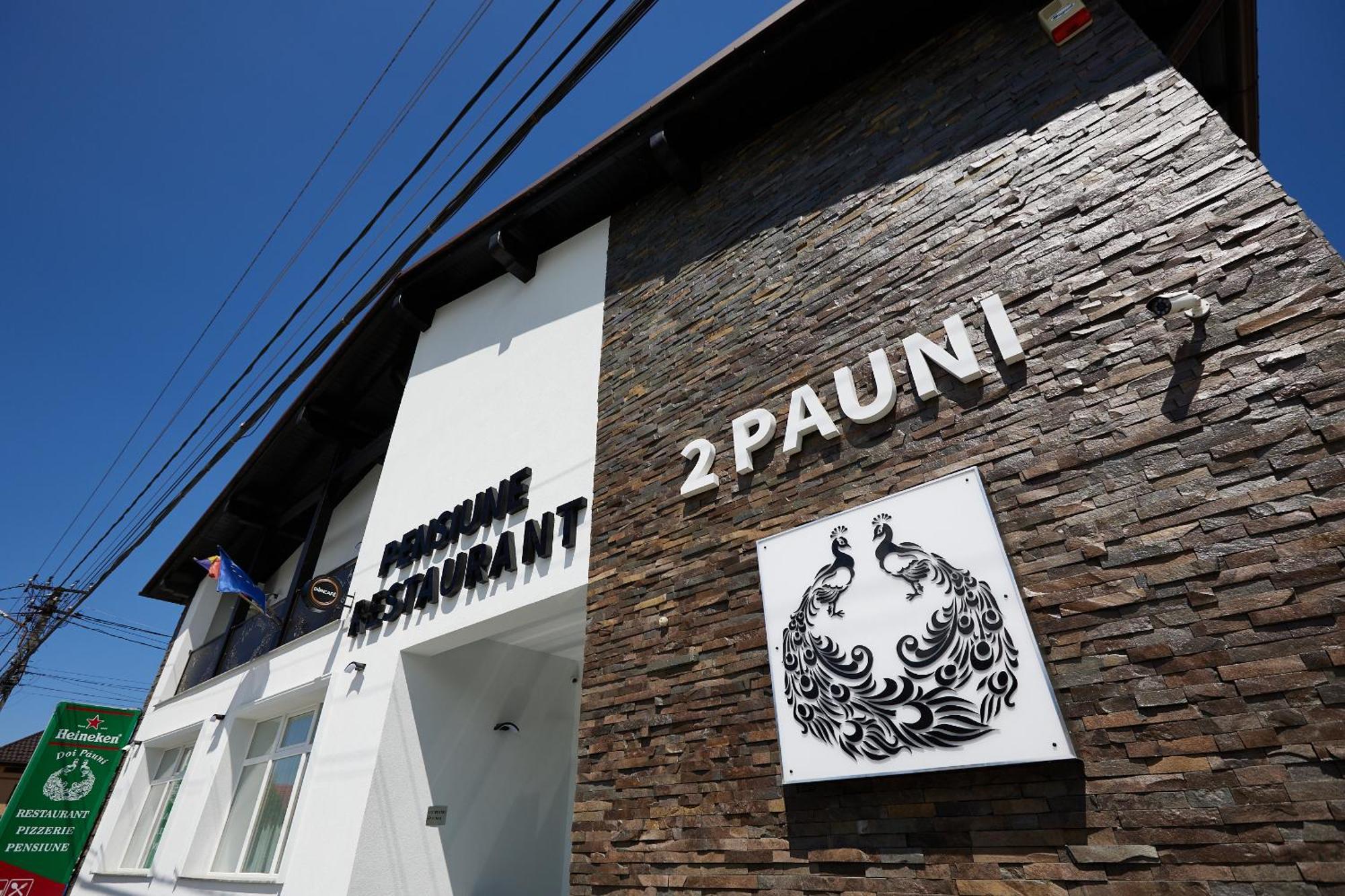 Pensiune Restaurant Pizzerie 2 Pauni Borşa Exterior foto